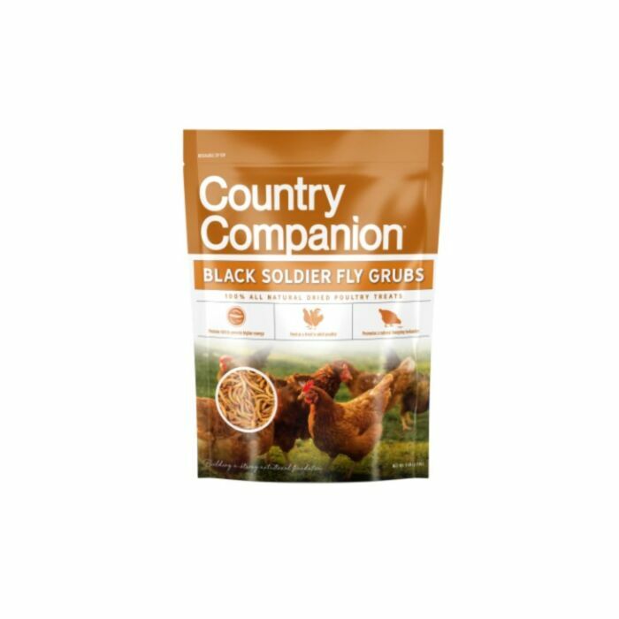Country Companion Black Soldier Fly Grubs Poultry Treats, 5-Lb
