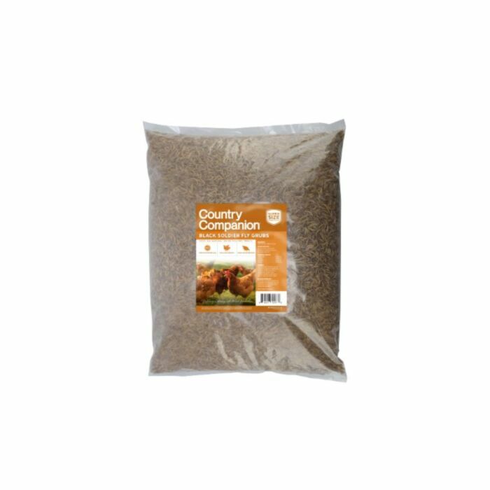 Country Companion Black Soldier Fly Grubs Poultry Treats, 10-Lb