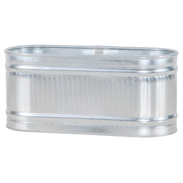 Galvanized Round End Stock Tank, 134-Gal