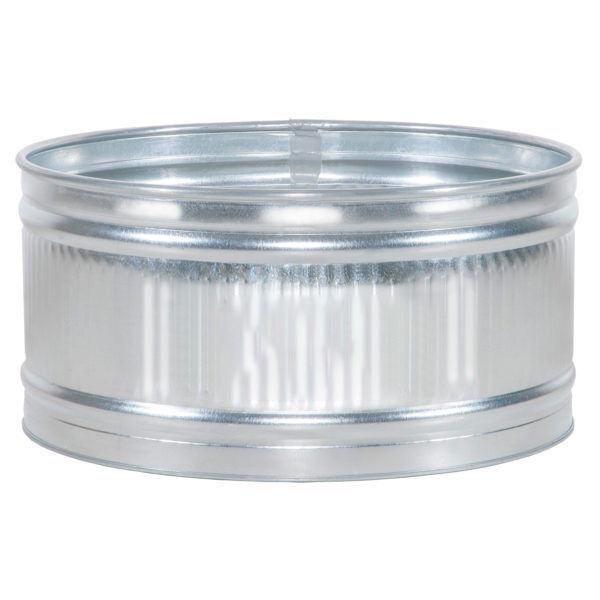 Galvanized Round Stock Tank, 4-Ft