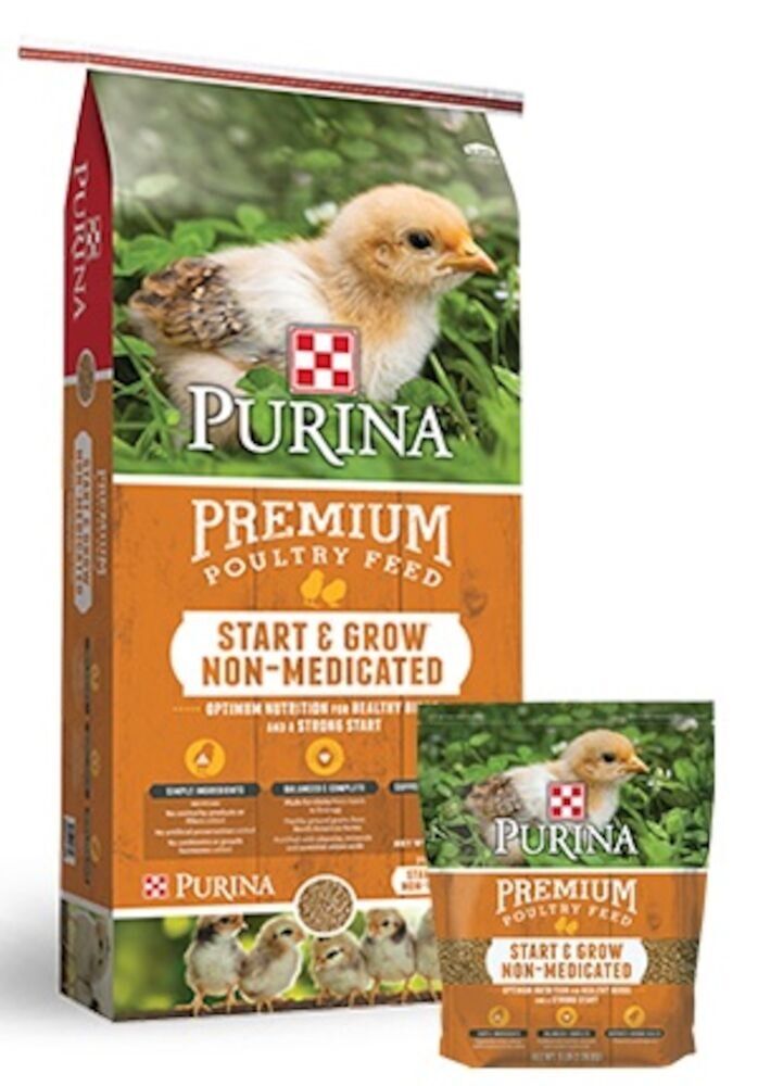 Purina Chick Start & Grow Un Medicated, 25-lb bag
