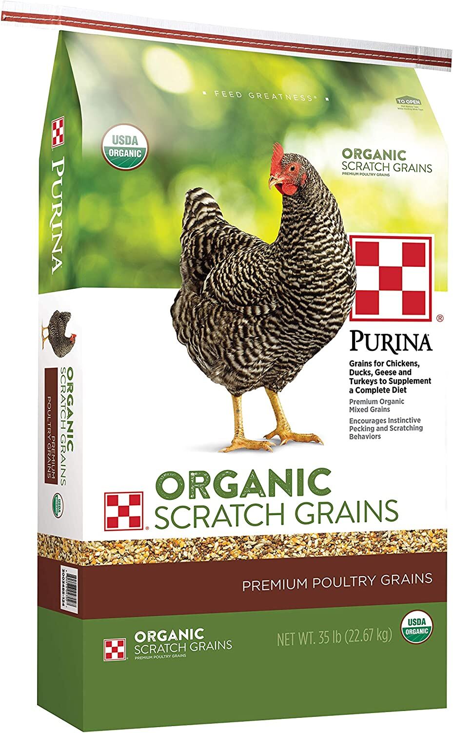 Purina® Organic Scratch Grains, 35-Lb