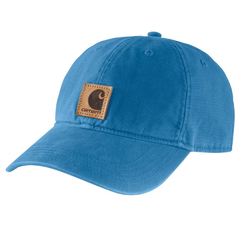 Carhartt Men's Canvas Cap in Marine Blue