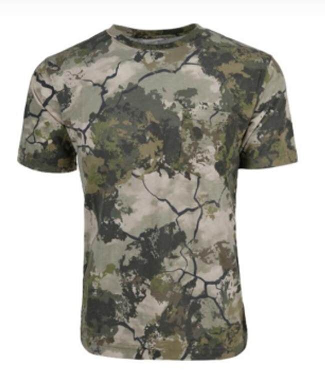 King's Camo Men's Classic Short Sleeve Tee Shirt - Kc Ultra, L