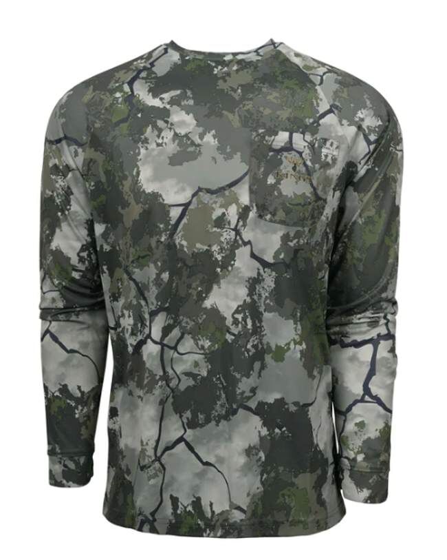 King's Camo Hunter Series Long Sleeve Tee Shirt - Kc Ultra, 3XL