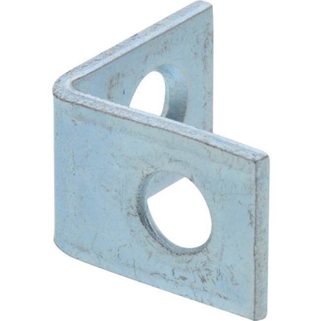 Hillman Hardware Essentials Corner Brace Zinc, 3/4-In x 1/2-In