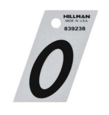Hillman 1.5 Angle-Cut Adhesive Number #0 - Silver, Mylar
