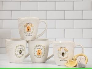 VIP Home & Garden Honeycomb Mug Assortment