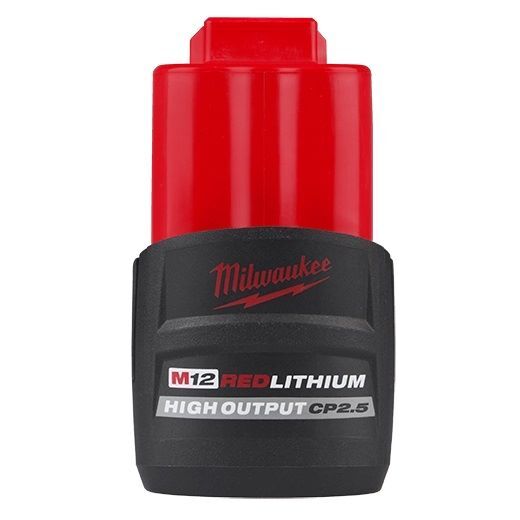 Milwaukee M12 Redlithium High Output CP2.5 Battery Pack