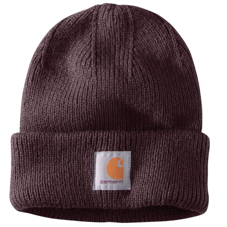 Carhartt Women's Rib Knit Beanie in Blackberry