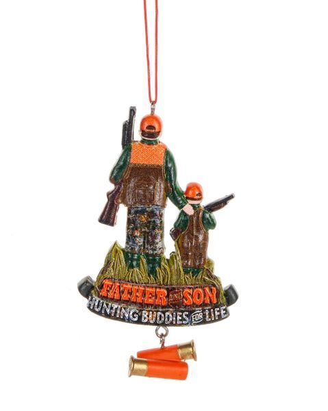 Ganz Father & Son Hunting Buddies for Life Ornament
