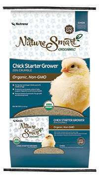 Nature Smart Organic Starter-Grower Crumble, 35-Lb
