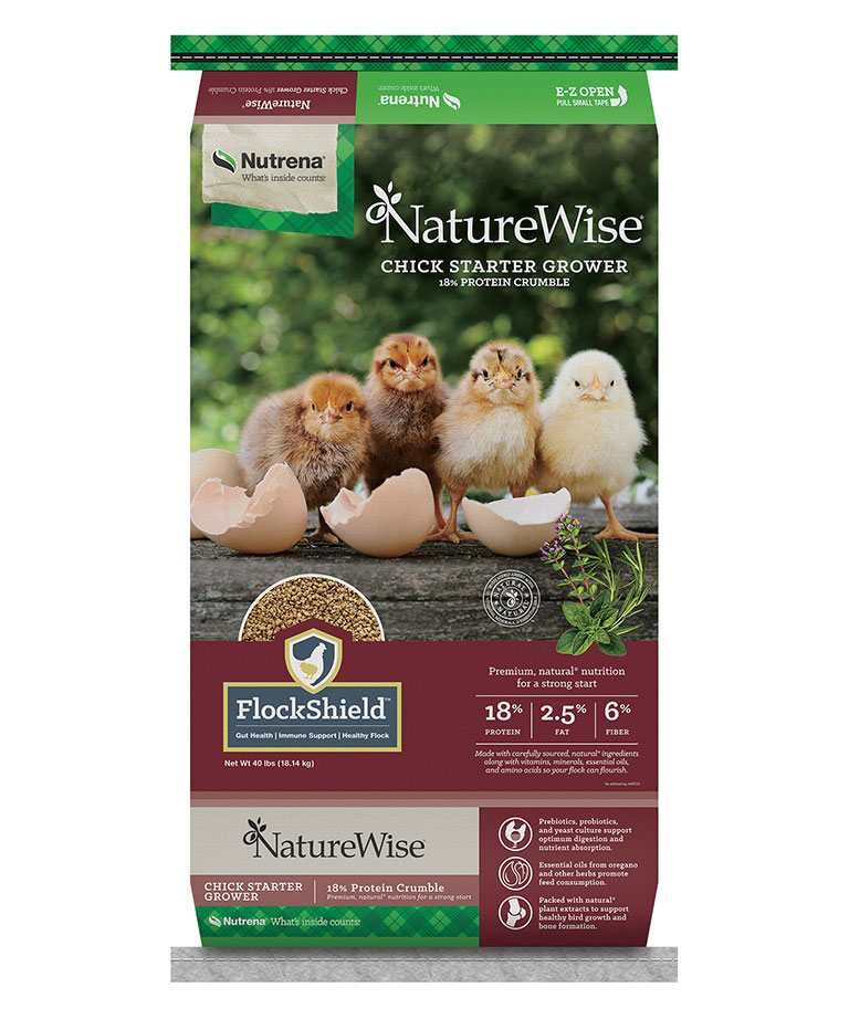 NatureWise Chick Starter-Grower Crumbles, 40-Lb