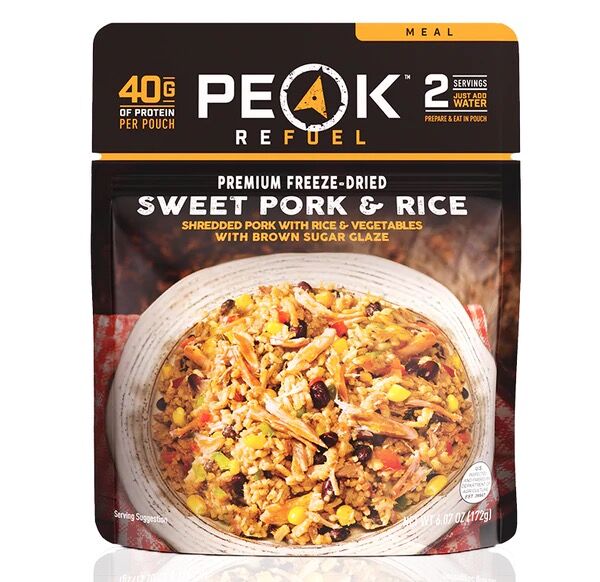 Sweet Pork & Rice Freeze-dried Meal