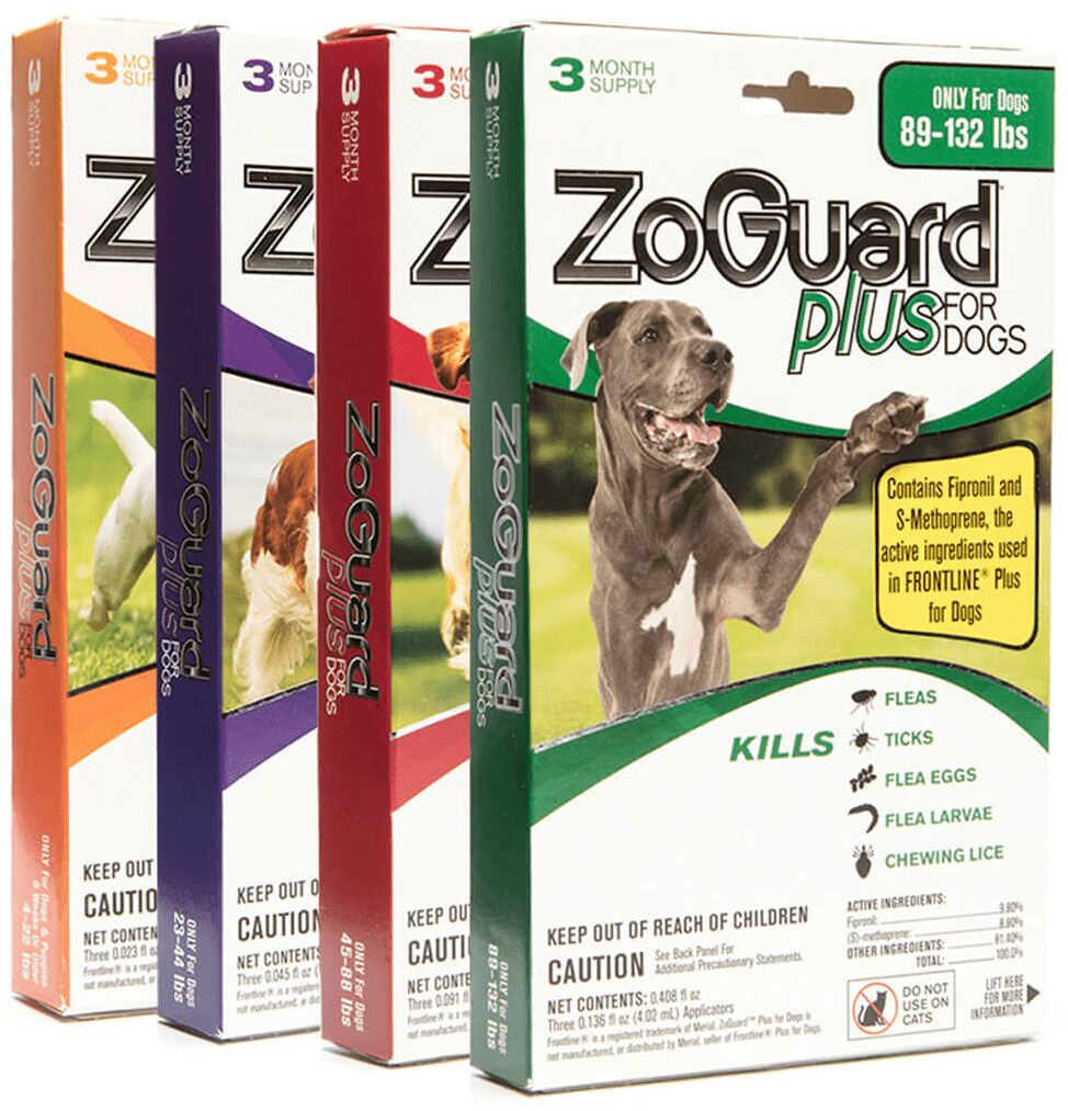 Zoguard Plus For Dogs, 23 - 44-Lb and Up, Single Dose