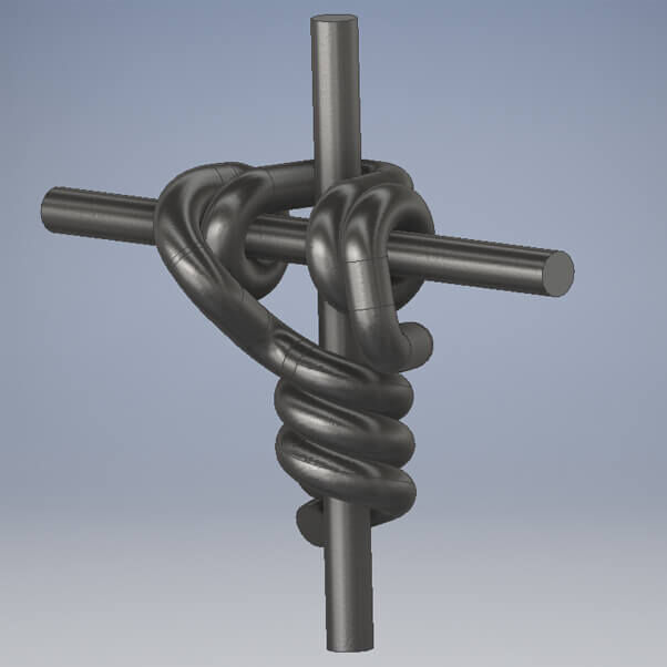 Max Loc 2096-6-12.5 Class 3 High Tensile Game Fence