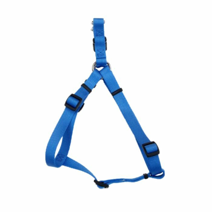 Coastal Pet Comfort Wrap Adjustable Dog Harness 3/8-In x 12-In-18-In in  Light Blue
