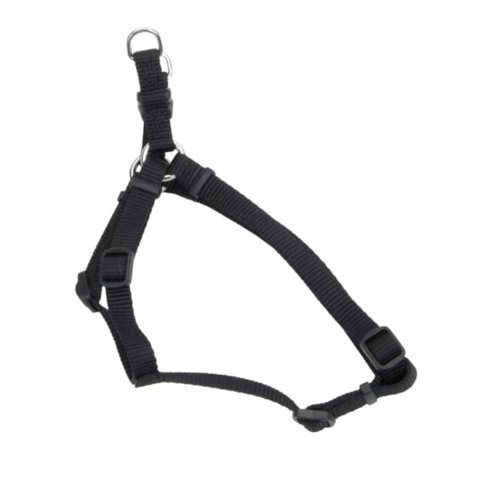 Coastal Pet Comfort Wrap Adjustable Dog Harness 3/8-In x 12-In-18-In in Black