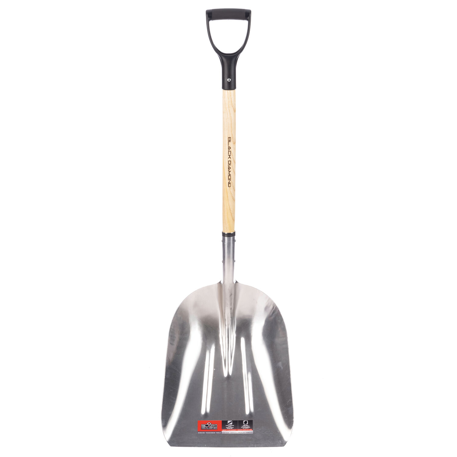 Aluminum Grain Scoop with Wood Handle