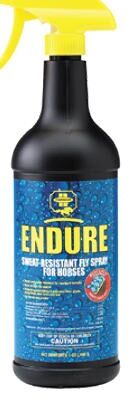 Endure Sweat Resistant Fly Spray, 32-Oz