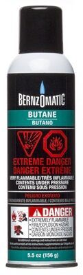Butane Cylinder, 5.5-oz can
