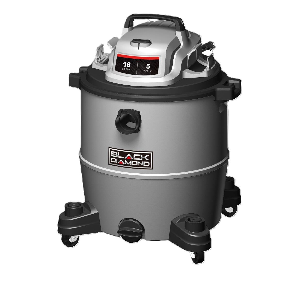 Black Diamond Corded Wet/Dry Vacuum, 16-Gal