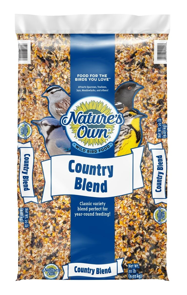 Nature's Own Country Blend Bird Seed, 20-Lb