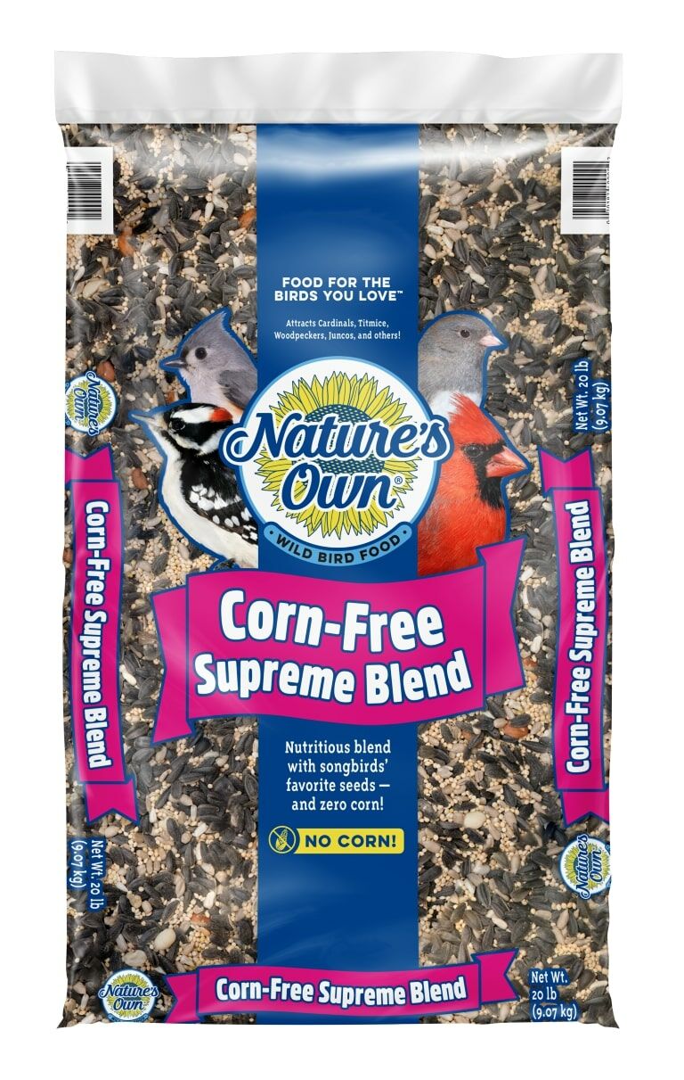 Nature's Own Corn-Free Supreme Blend Bird Food, 20-Lb