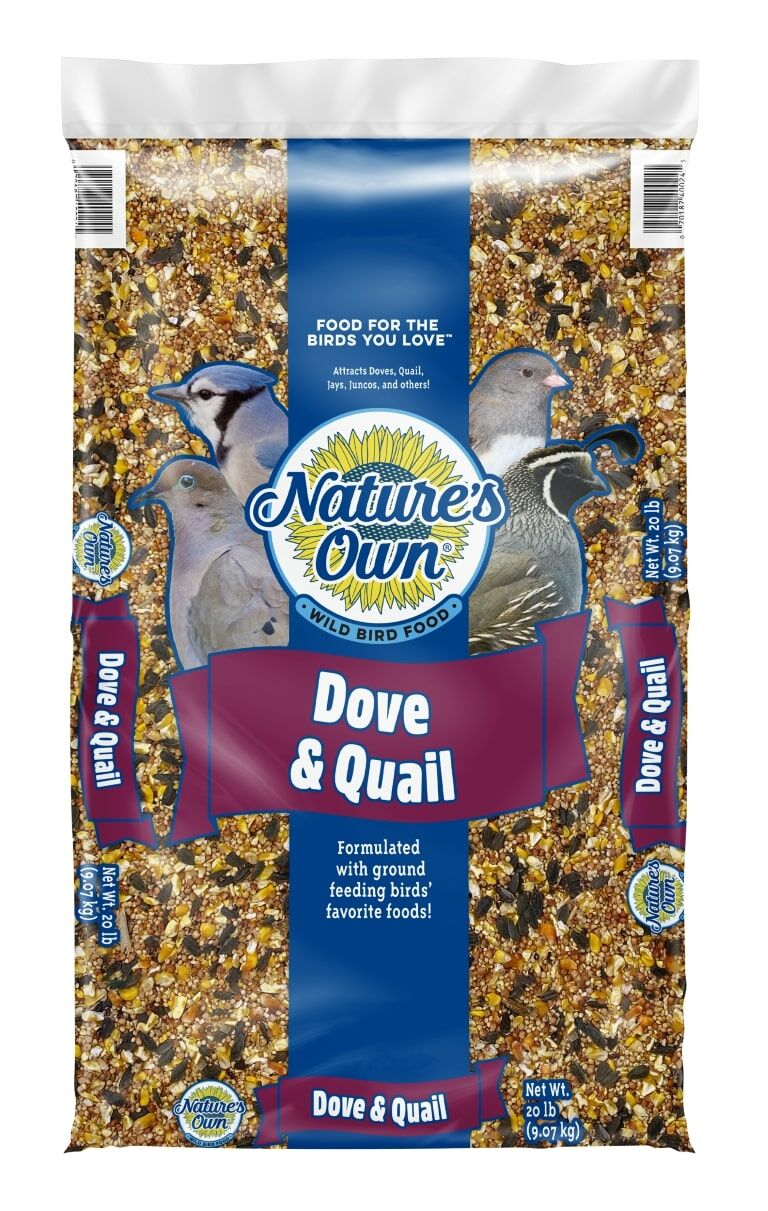 Nature's Own Dove & Quail Bird Seed, 20-Lb