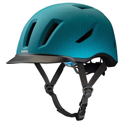 Terrain™ Helmet in Teal Carbon, Medium