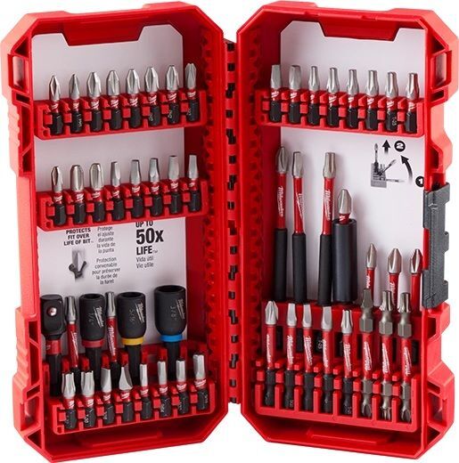 Milwaukee Shockwave Impact Duty Driver Bit Set, 54-Pc