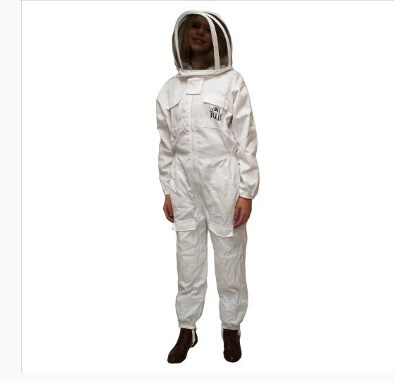 Full Beekeeping Suit with Fencing Veil, X Large