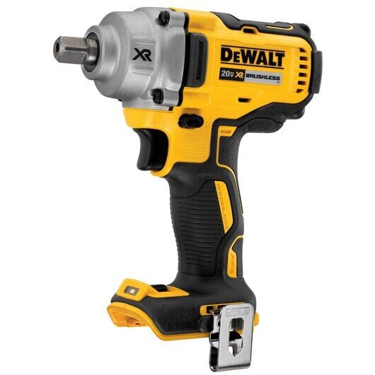 DEWALT 20-V Max XR Mid-Range Detent Pin Anvil Impact Wrench, 1/2-In (Tool Only)