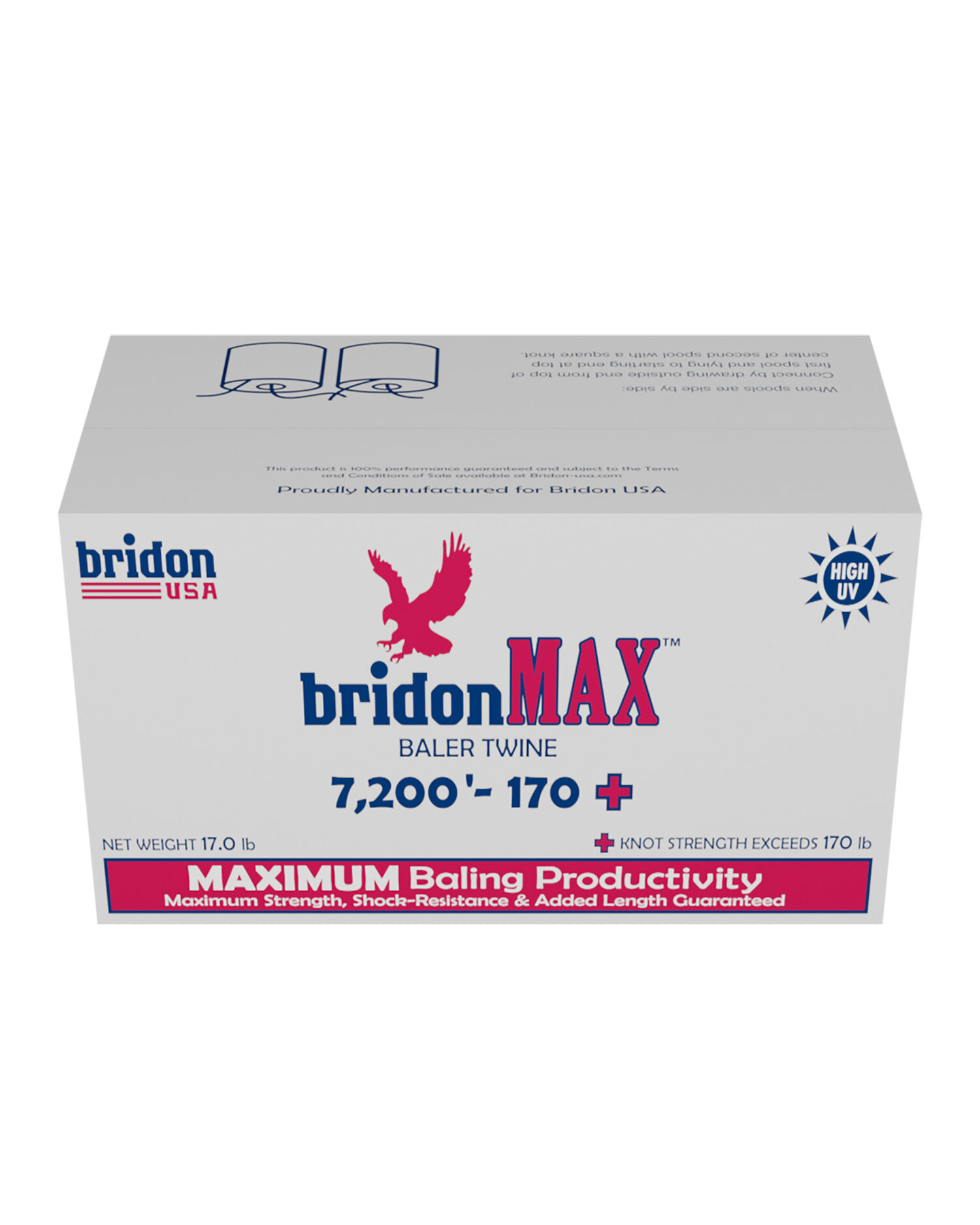 7200-Ft 170 Boxed Poly Baler Twine