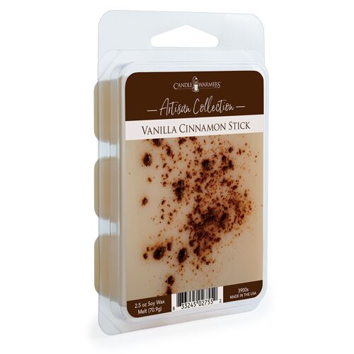 Artisan Collection Vanilla Cinnamon Stick Wax Melts, 6-Ct