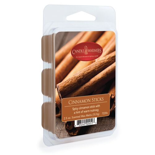 Cinnamon Sticks Scented Wax Melts, 6-Ct