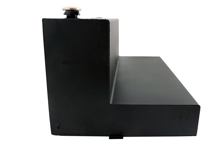 Dee Zee L-Shape Transfer Tank In Black Steel, 111-Gal