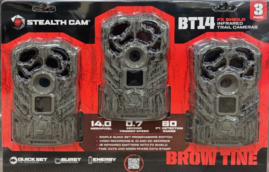 FX Shield Infrared Trail Camera, 3-Pk