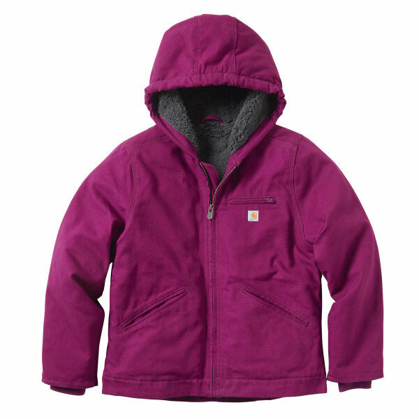 Carhartt Girl's Sherpa Lined Sierra Hooded Jacket
