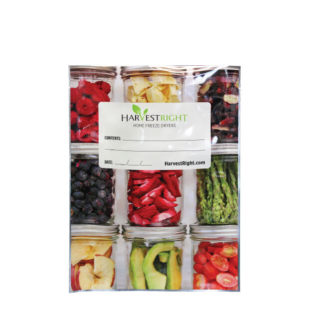 Mylar Bags, 8-In x 12-In, 50-Pk