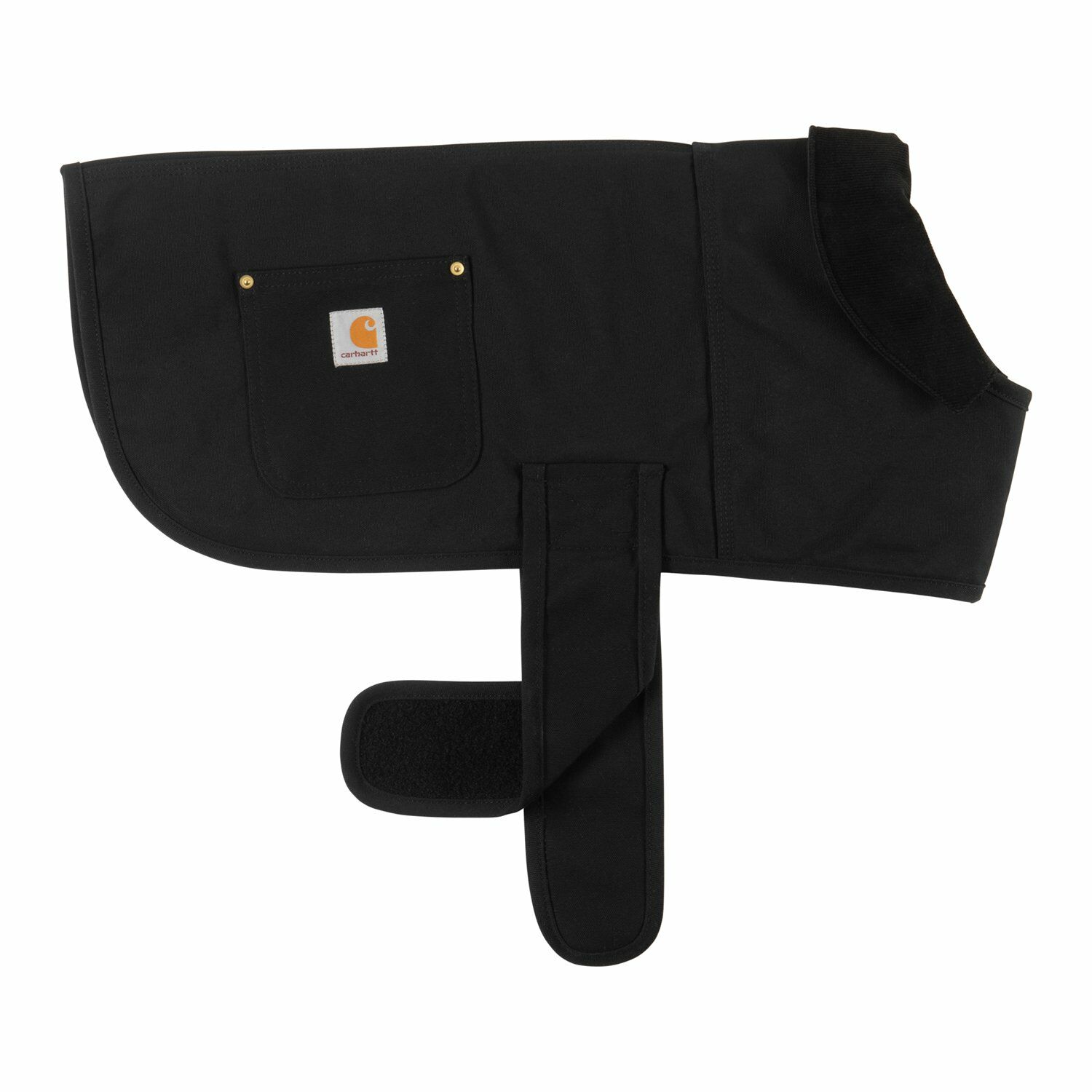 Duck Canvas Chore Coat Dog Vest in Black, Medium