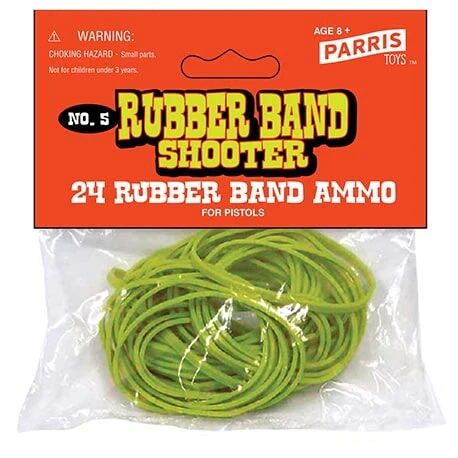 Rubber Bands for Pistols #5, 24-Ct