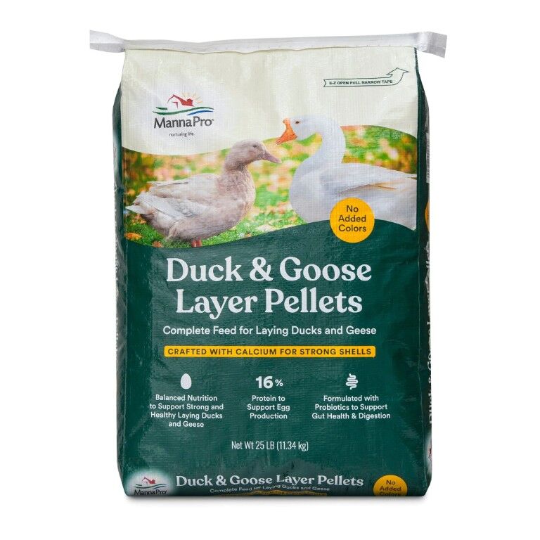 Manna Pro Duck & Goose Layer Pellets, 25-Lb