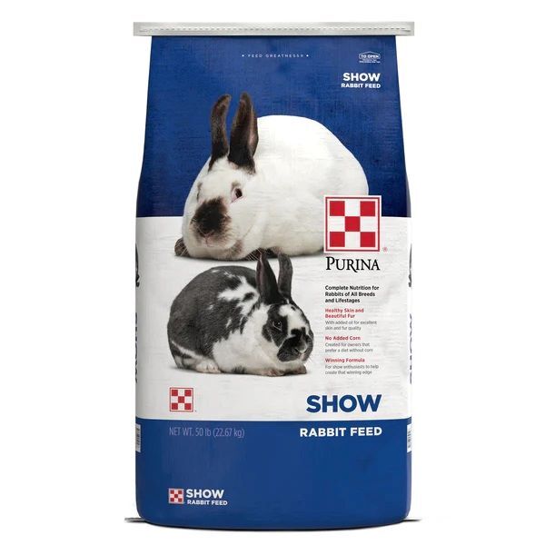 Purina Show Rabbit Feed, 50-Lb