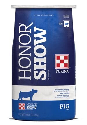Purina Honor Show Pig 14P BMD Feed, 50-Lb