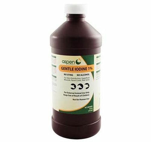 Aspen Gentle Iodine 1% - 16 Oz
