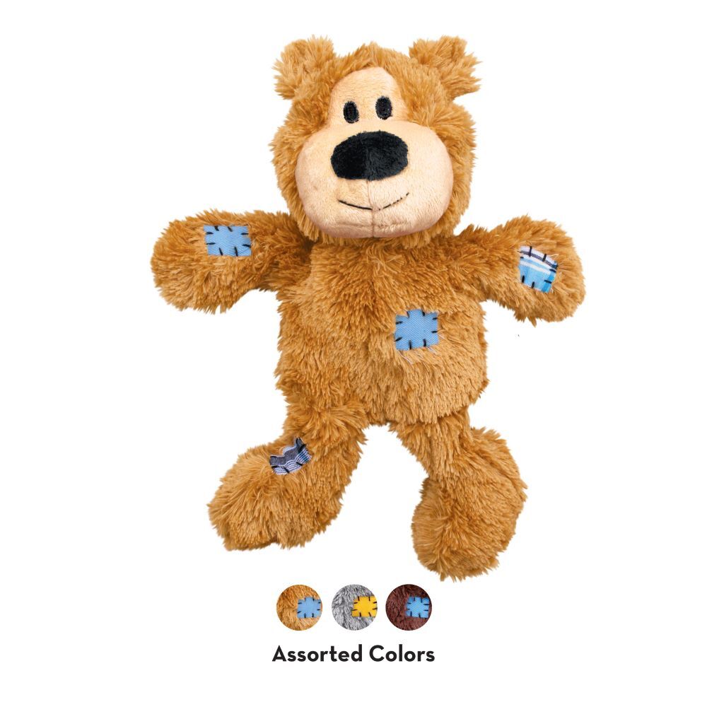 KONG Small/Medium Wild Knots Bear Dog Toy Assortment