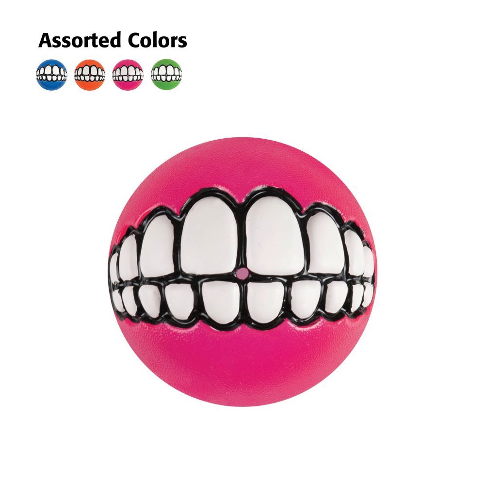 KONG Medium Grinz Ball Dog Toy Assortment