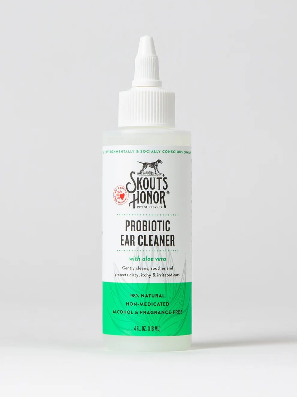 Skout's Honor Probiotic Ear Cleaner, 4-Oz