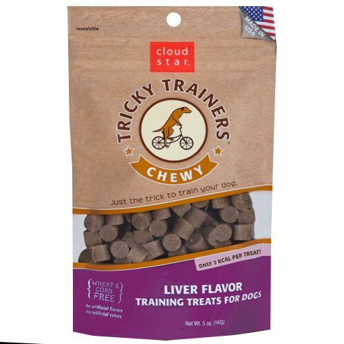 Cloud Star Tricky Trainers Chewy Training Treats For Dogs - Liver, 14 oz